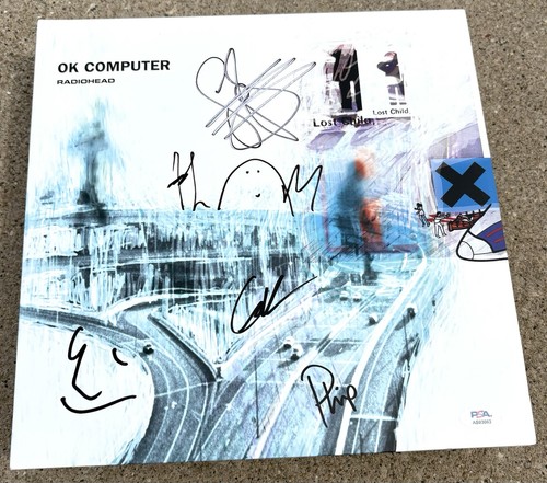Radiohead signed computer - signed, ok